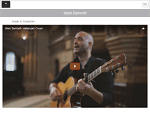Tablet Screenshot of markbennett.de